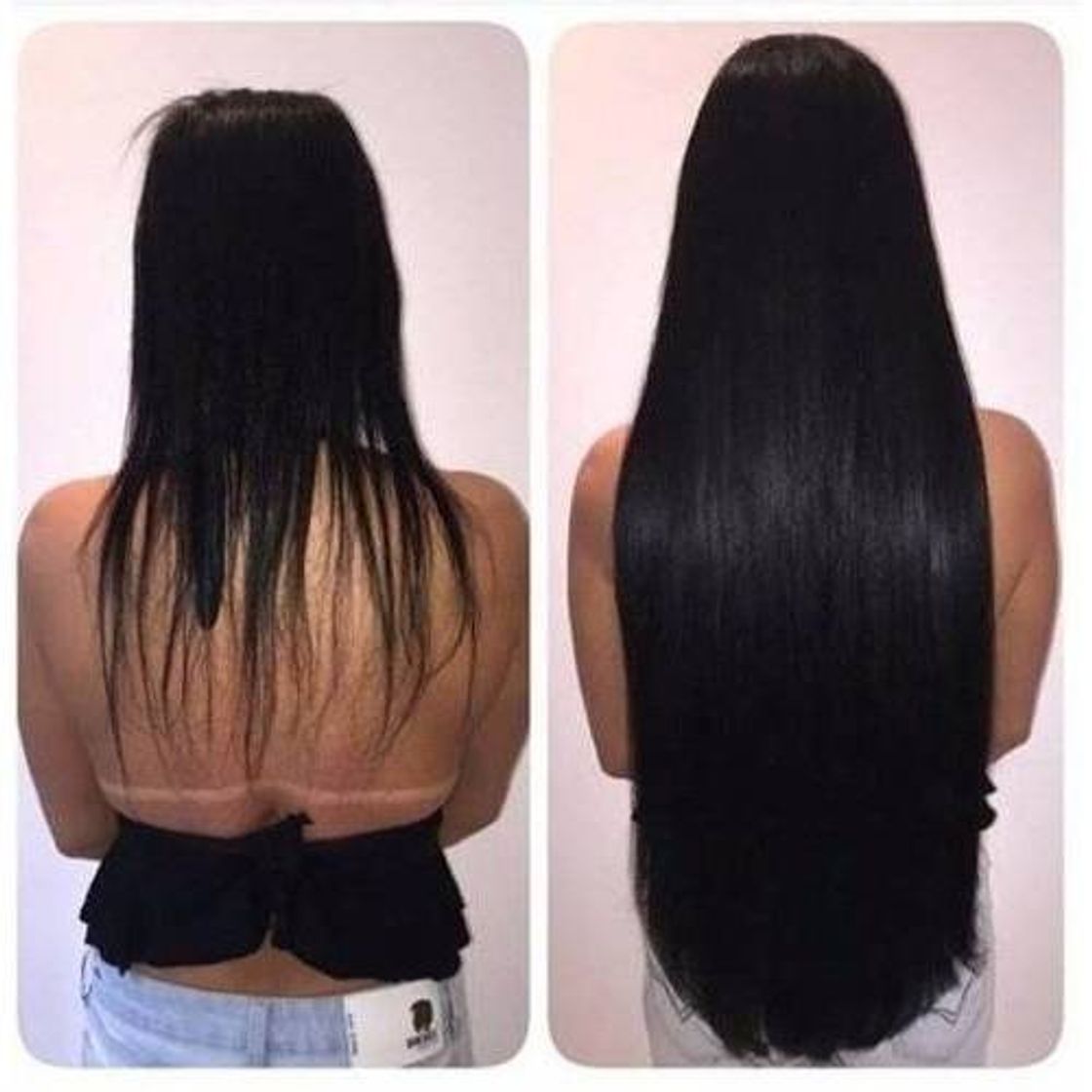 Product Cabelo Bio orgânico para mega hair ou extensão para lisas 💁