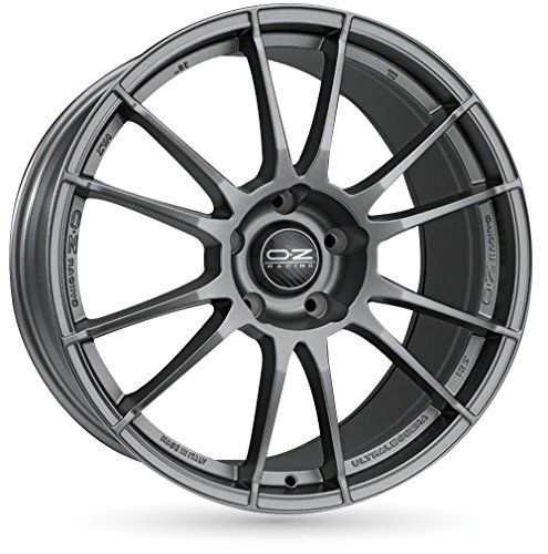 Lugares OZ Ultraleggera Hlt Matt Graphite Silver 8x19 ET45 5x112 Llantas de Aleación