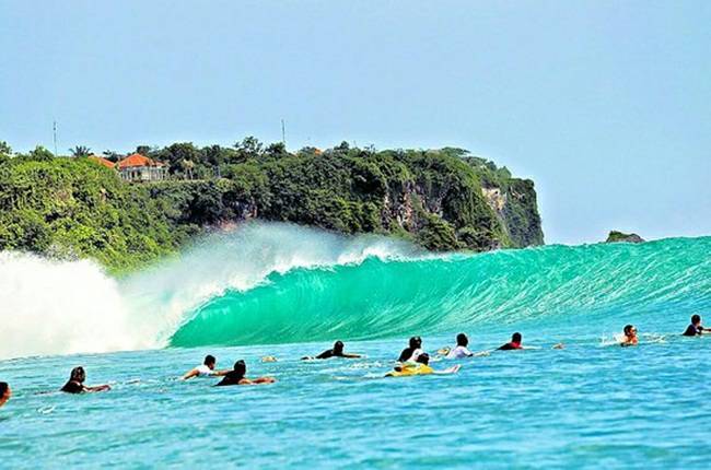 Lugar Padang Padang Beach