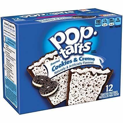 Pop Tarts de Cookies & Creme