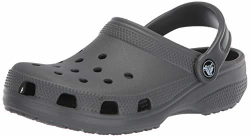 Moda Crocs Classic Clog, Zuecos Unisex Adulto, Gris