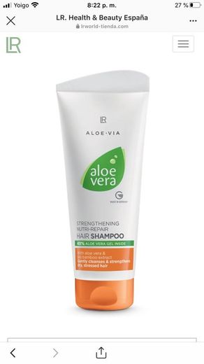 Aloe Vera Nutri-Repair Champú.
