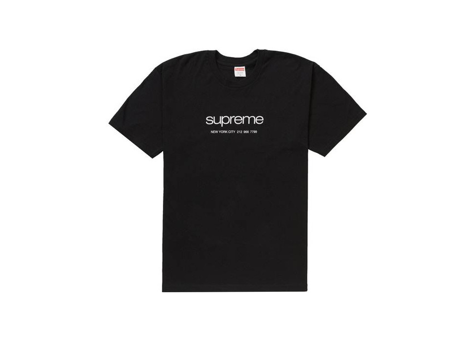 Social Supreme Shop Tee Black

