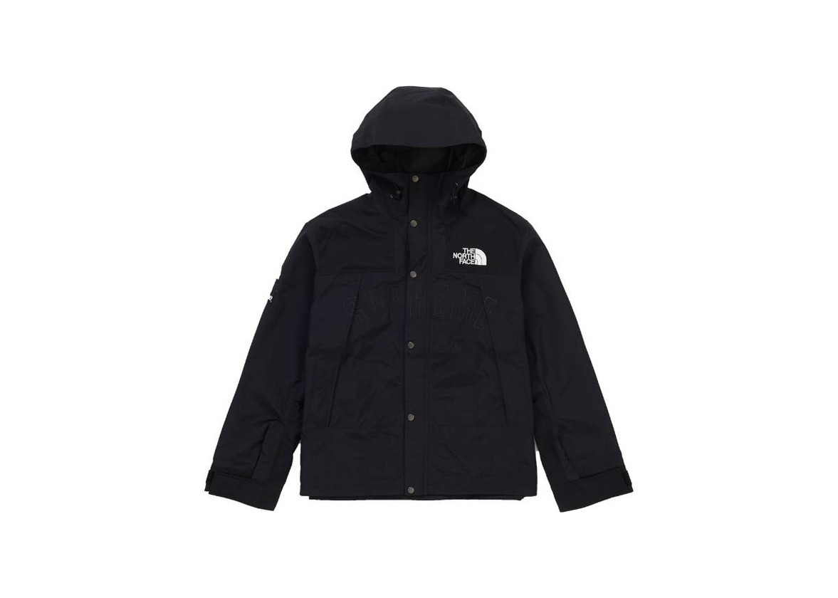 Social Supreme The North Face Arc Logo Mountain Parka Black