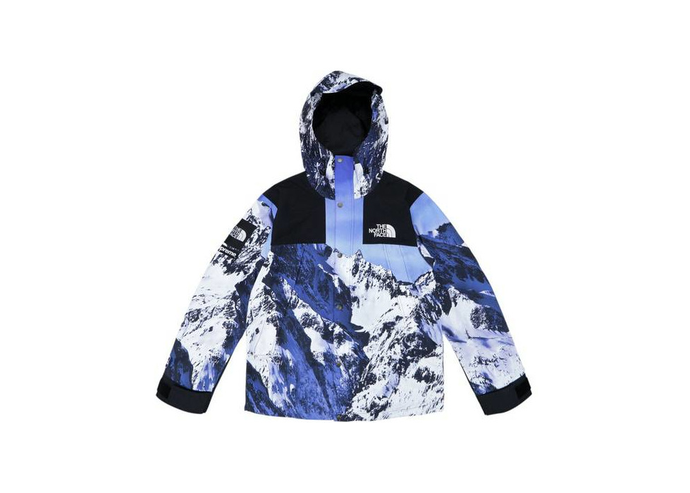 Social Supreme The North Face Arc Logo Mountain Parka Red