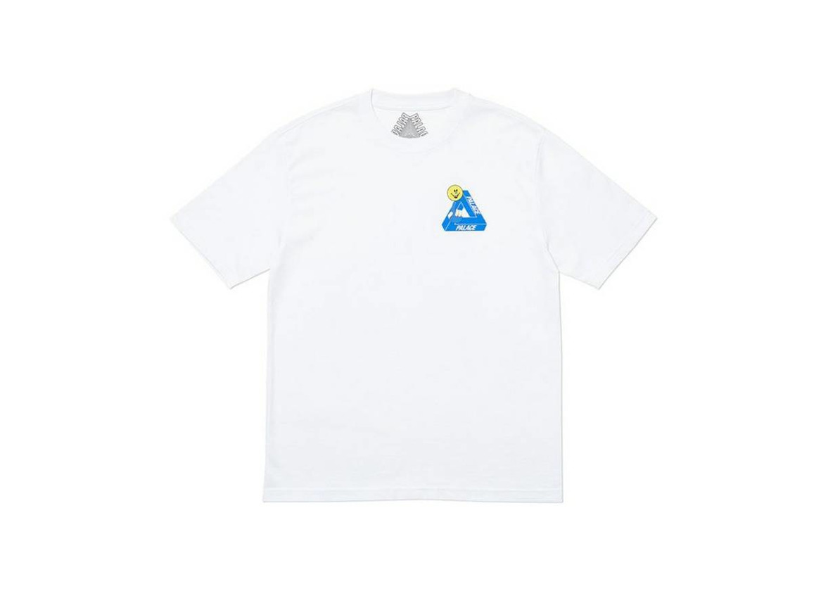 Social Palace Tri-Smiler T-Shirt White