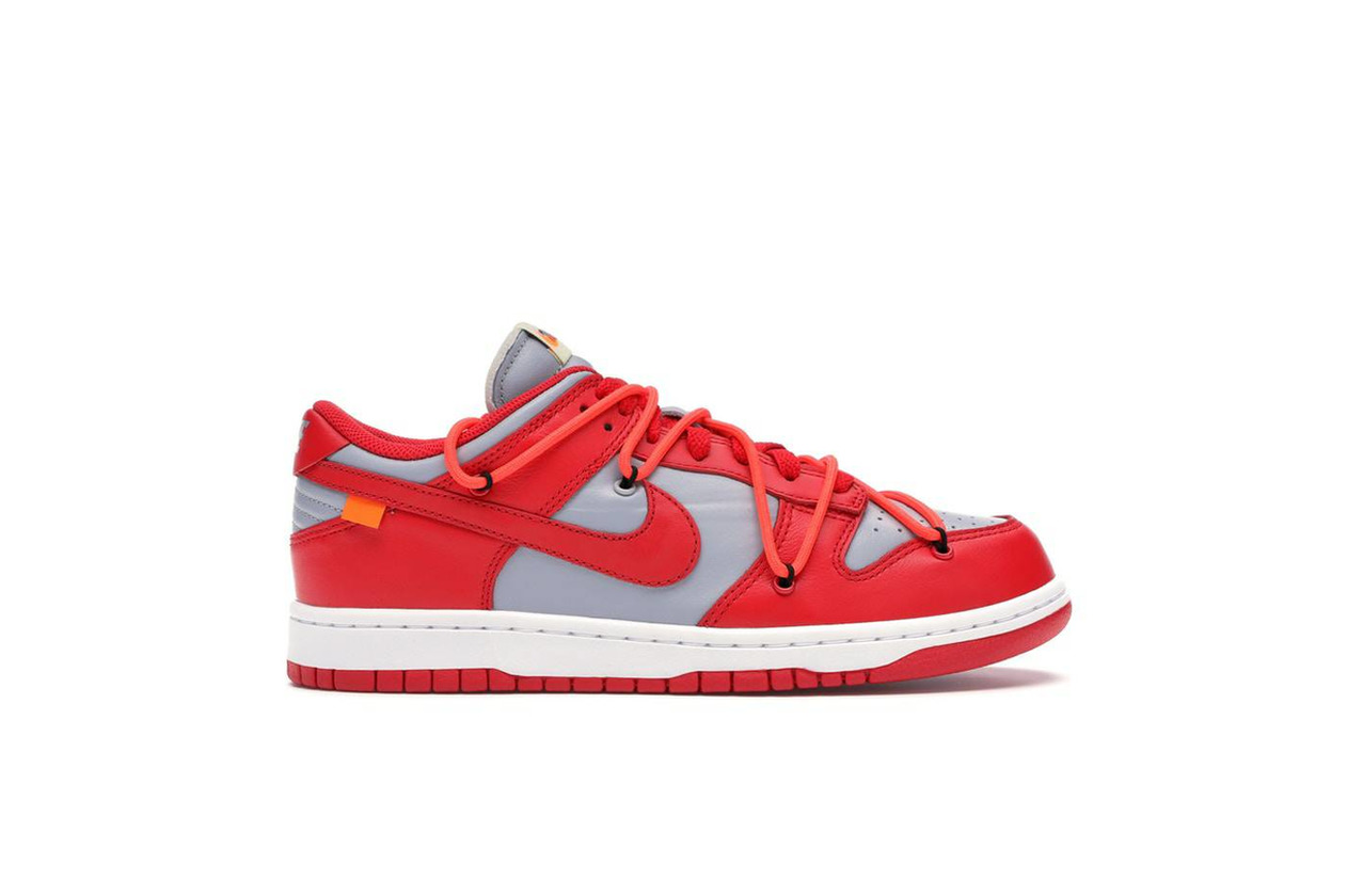 Social Nike Dunk Low Off-White University Red

