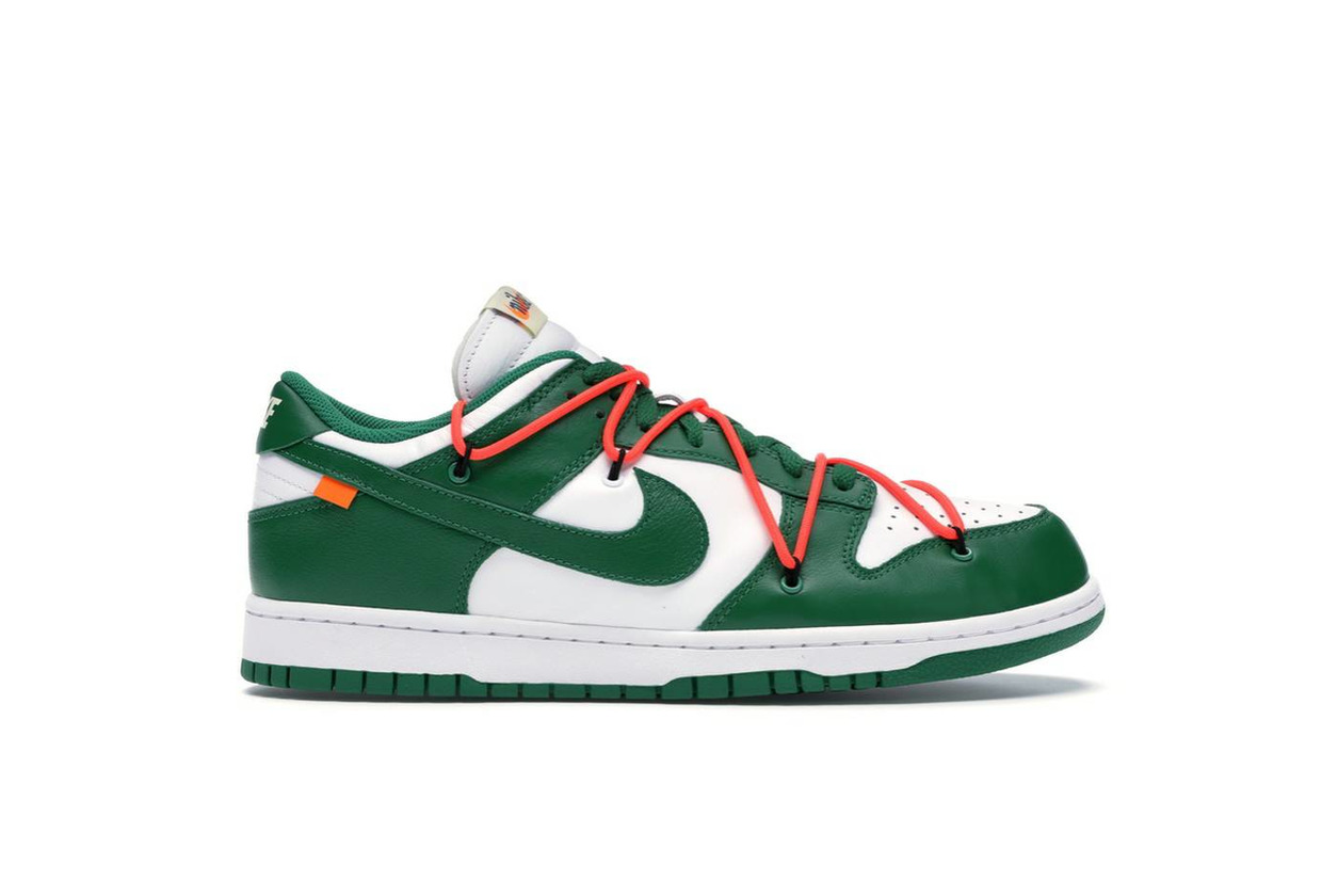 Social Nike Dunk Low Off-White Pine Green

