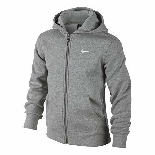 Nike 619069-010 - Sudadera con capucha para niños, color Gris