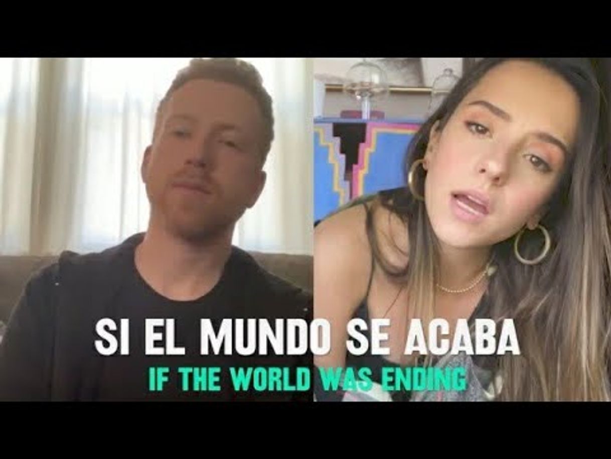 Canción If The World Was Ending. JP Saxe y Evaluna 