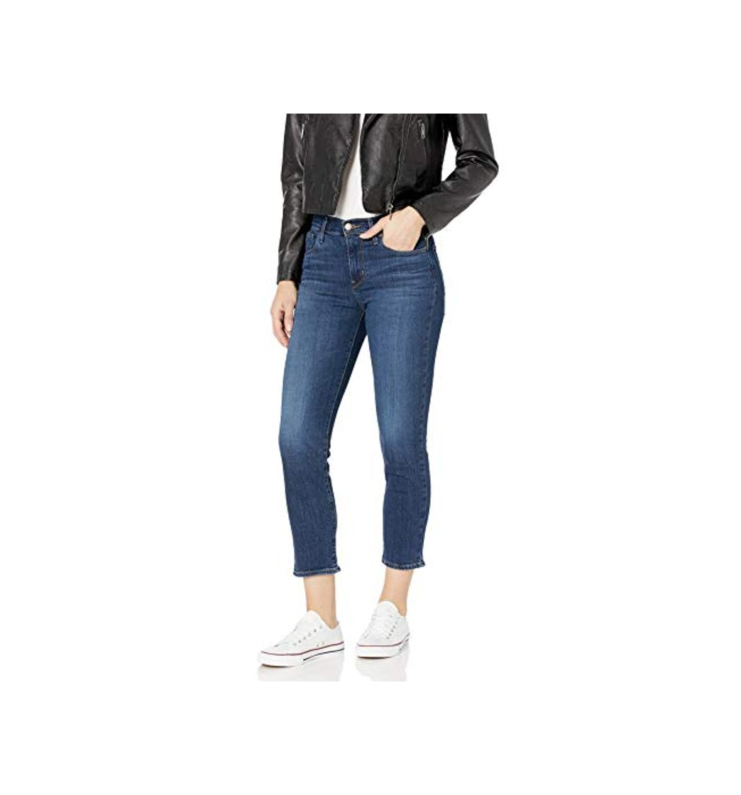 Social Levi's Women's 724 High Rise Straight Crop Jeans