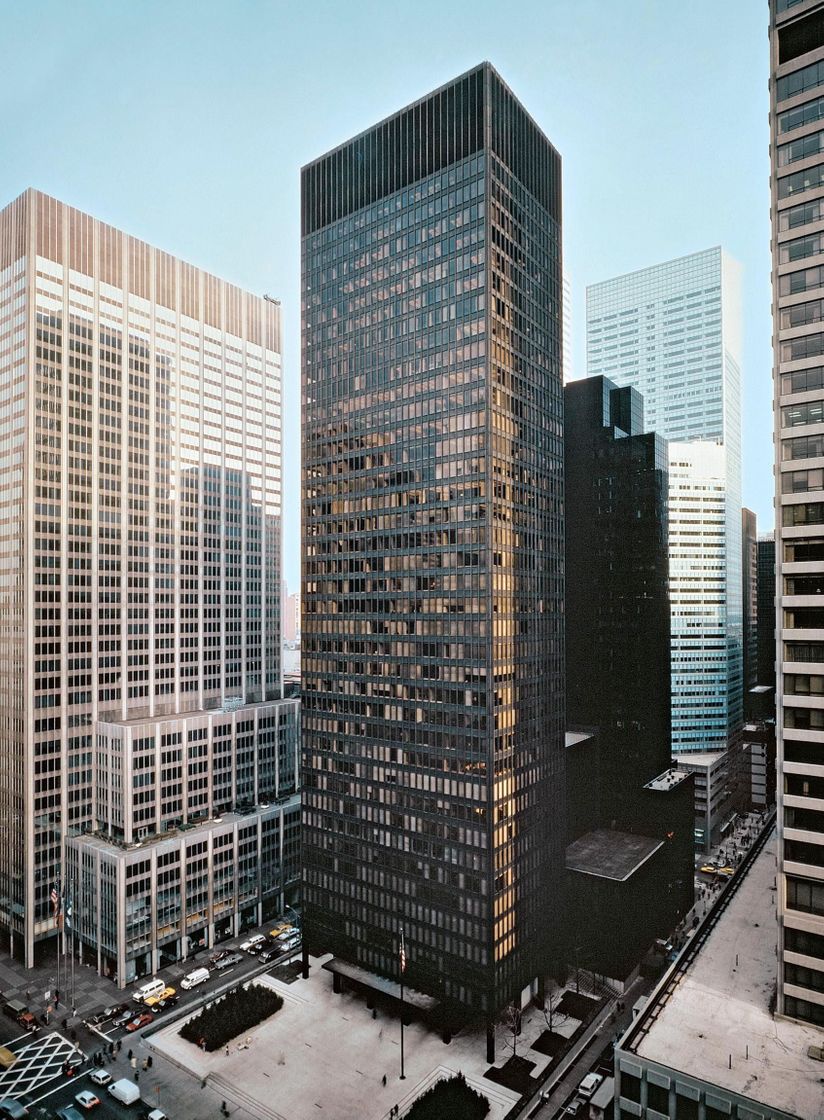 Lugar Seagram Building