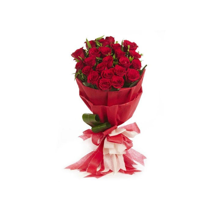 Producto Ramo de 12 rosas rojas naturales FLORES FRESCAS-Entrega en 24 horas