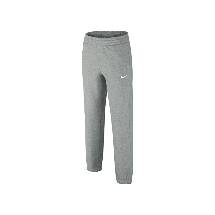 Fitness Nike Brushed Fleece Cuffed Pantalones, Niños, Gris