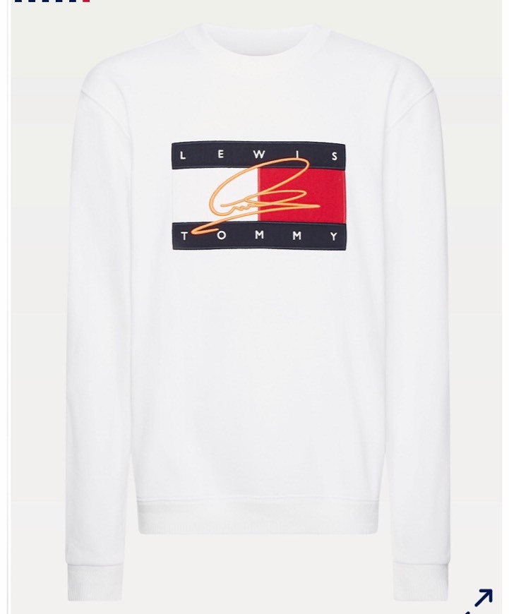 Product LEWIS HAMILTON FLAG LOGO SWEATSHIRT