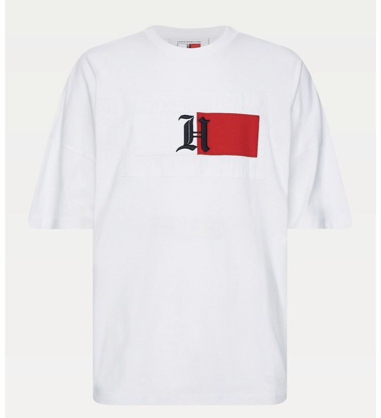 Product LEWIS HAMILTON OVERSIZED LOGO T-SHIRT