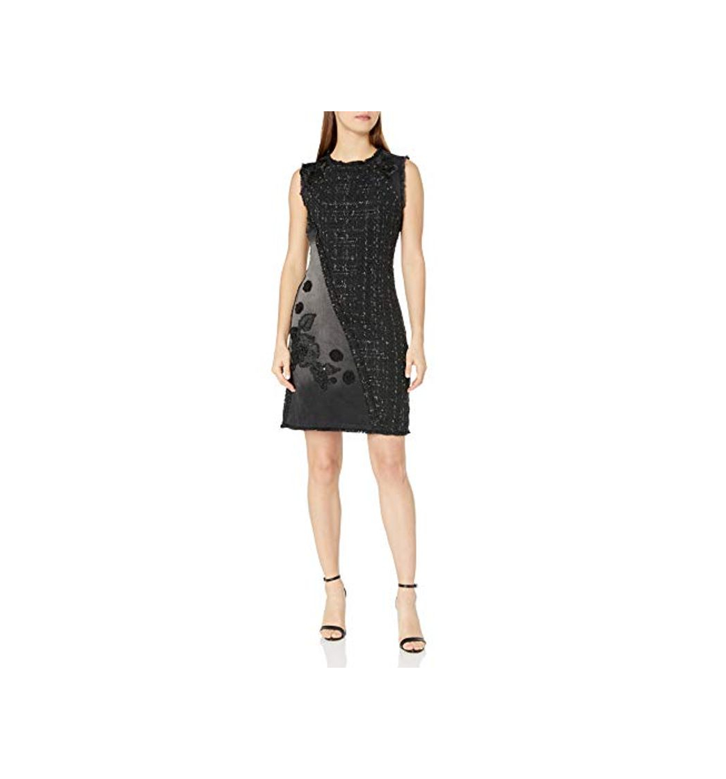 Products Desigual Vest_achille, vestido Mujer, Negro