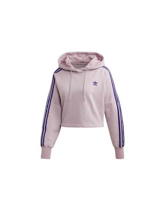 Social Adidas Cropped Hoodie Sweatshirts