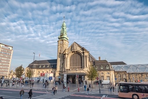 Lugar Luxembourg, Gare Rocade