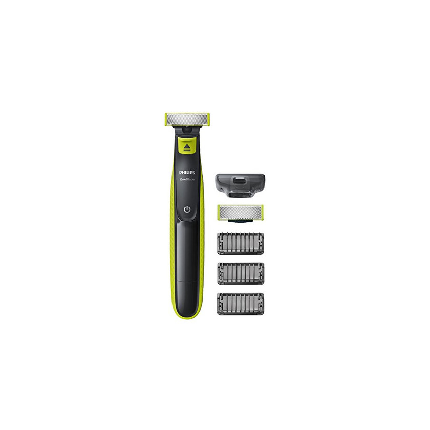 Beauty Philips OneBlade QP2520/30 - Recortador de Barba con 3 Peines de 1