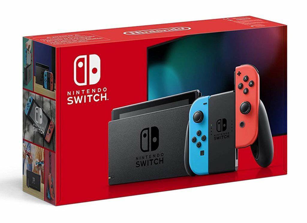 Product CONSOLA NINTENDO SWITCH AZUL/VERMELHO NÉON V2

