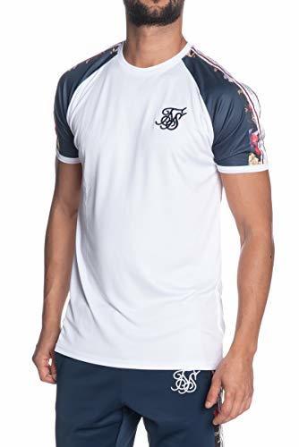 Fashion T Shirt Manica Corta uomo Siksilk Bianca