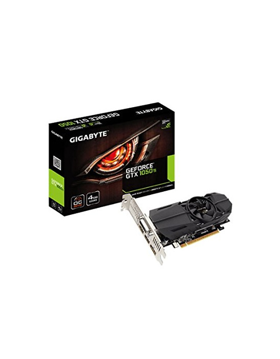 Electronic Gigabyte GV-N105TOC-4GL - Tarjeta gráfica Nvidia GeForce GTX 1050 Ti de 4