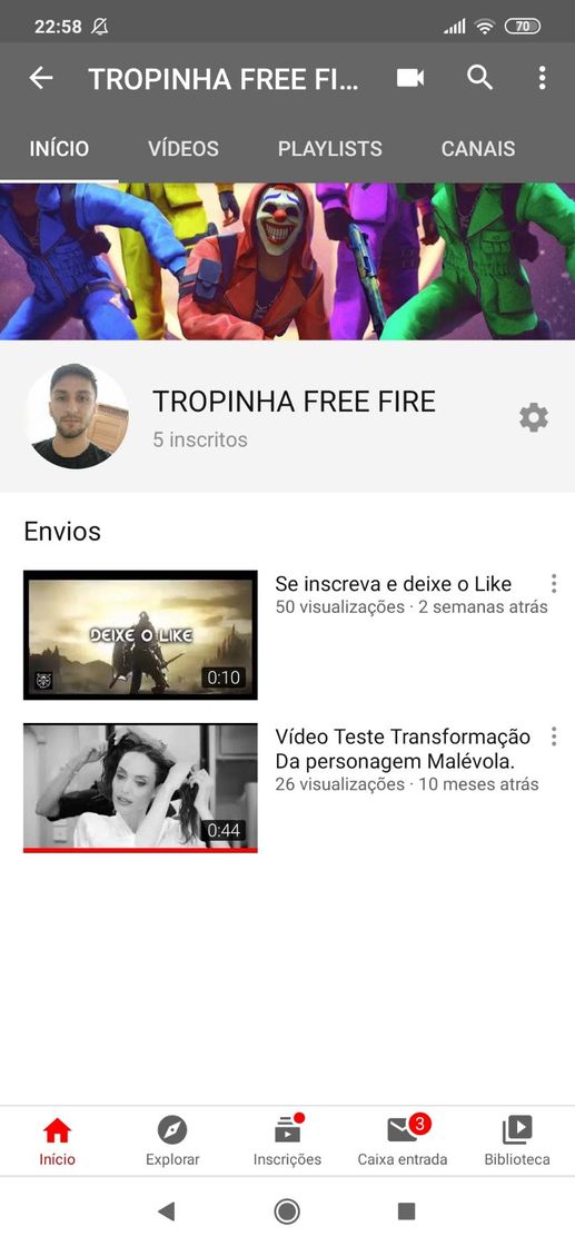 Moda Gente esse é meu canal estou começando e quem poder me ajuda