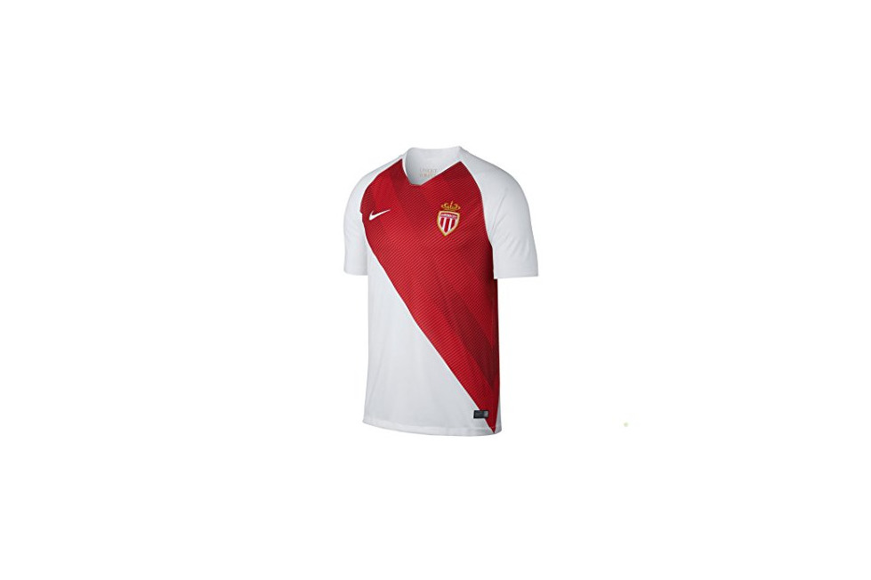 Fashion Nike 2018-2019 Monaco Home Football Soccer T-Shirt Camiseta