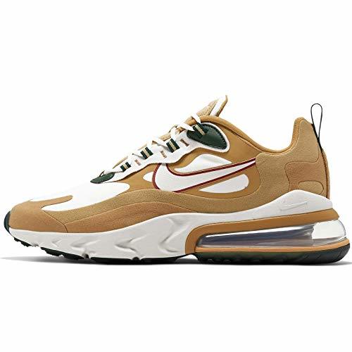 Fashion Nike Air MAX 270 React Ao4971-700 - Zapatillas Deportivas para Hombre, Dorado