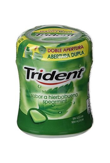 Trident Chicle Hierbabuena Sin Azucar