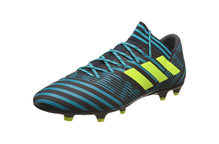 Social adidas Nemeziz 17.3 FG, Zapatillas de Fútbol para Hombre, Azul
