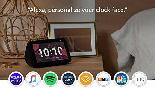 Relógio digital Alexa 