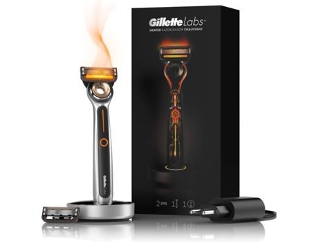 Social Máquina de Barbear GILLETTE Labs Heated Razor Starter Kit ...