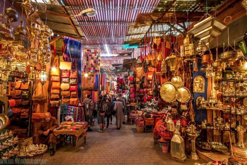 Lugar Souk Marrakech