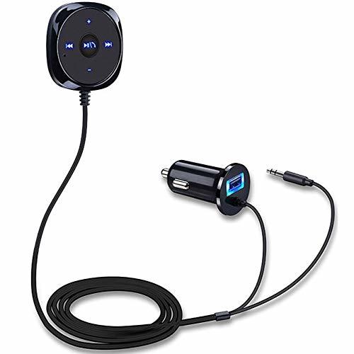 Electrónica Bluetooth Car Audio Adaptador de Receptor de Llamada de Manos Libres con