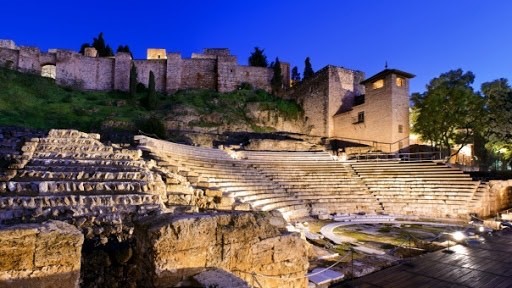 Lugar Teatro Romano de Málaga