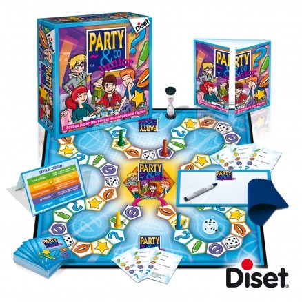 Fashion Diset- Juego Party & co Junior, 8+