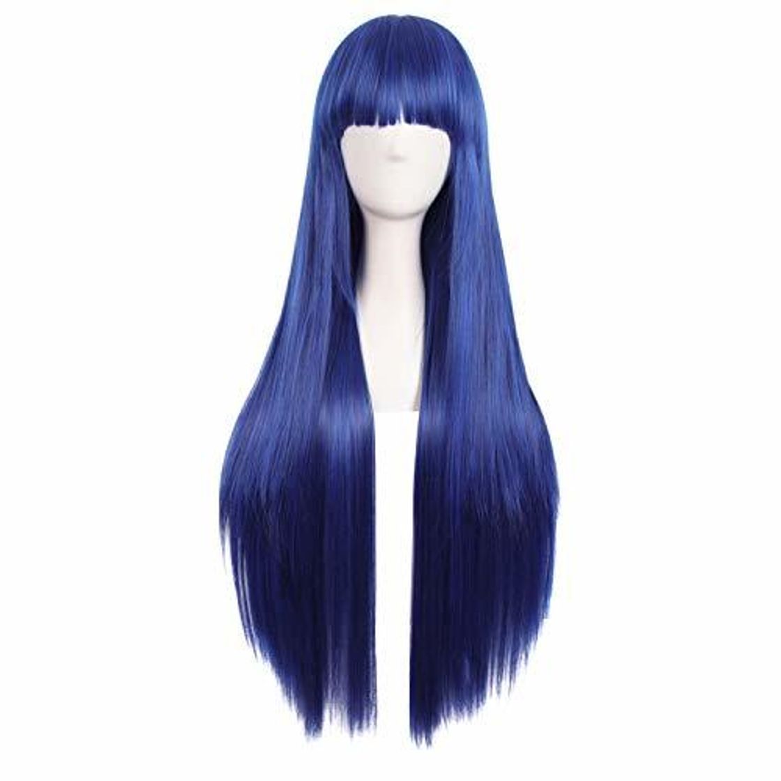 Social MapofBeauty 80cm/ 31 pulgada largo lacio seorita lacio anime traje Pelucas