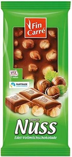 Fin Carre Precious milk chocolate with whole hazelnuts