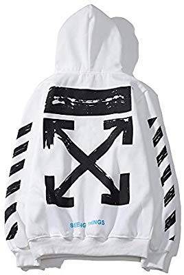 Fashion Pullover XCBW Off OW Logo Trendy Cotton - Moletom para Homen