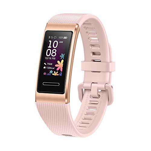 Social HUAWEI Band 4 Pro - Pulsera de actividad con pantalla AMOLED de