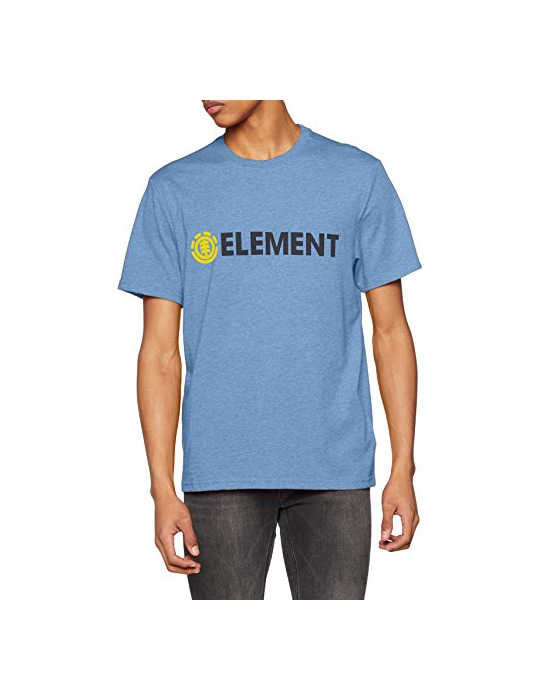 Products Element Blazin SS Camiseta, Hombre, Azul