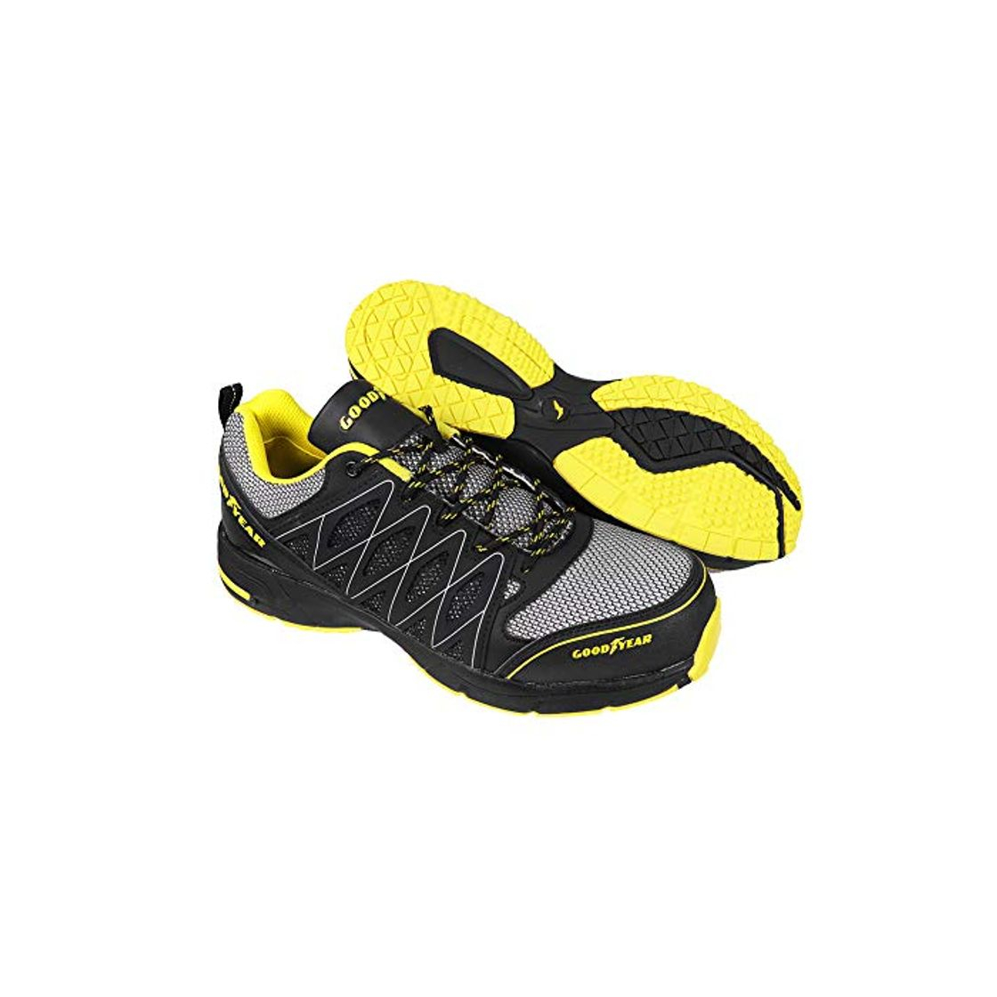 Fashion Goodyear GYSHU1502, Zapatillas de Seguridad para Hombre, Negro