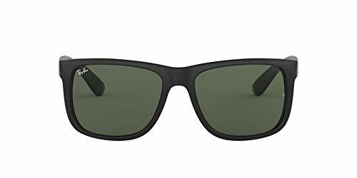 Moda Ray-Ban Justin RB4165 - Gafas de sol Unisex, Negro