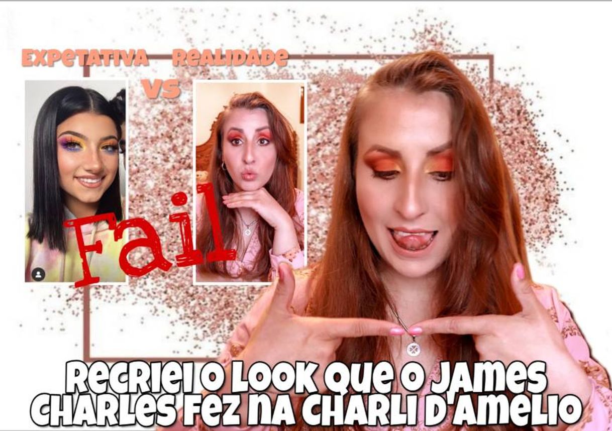 Fashion Recriei o look que o James Charles fez na Charli D'amelio ||