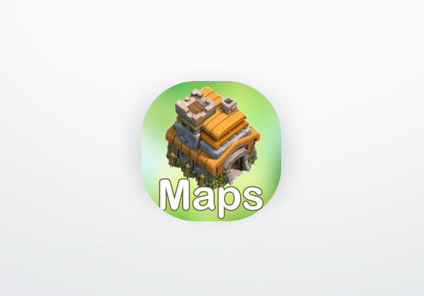 Aplicación Map Layout for Clash of Clans