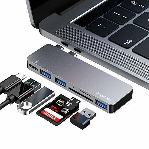 ZILI Hub USB C, Adaptador Tipo Hub 6 en 1, 3 Puertos