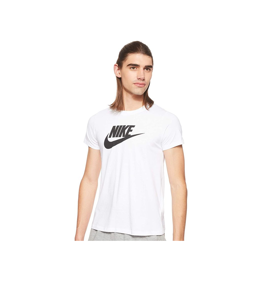 Social Nike W NSW tee Essntl CRP ICN Ftra Camiseta, Mujer, Blanco