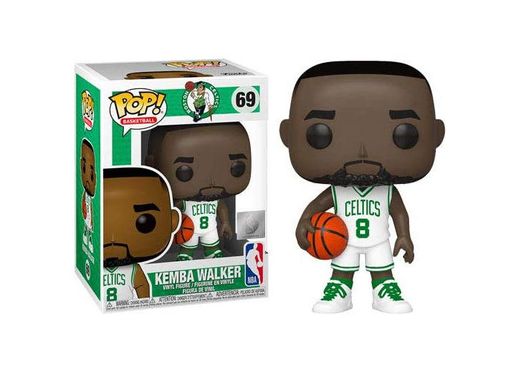 Funko- Pop NBA: Celtics-Kemba Walker Figura Coleccionable, Multicolor, Estándar